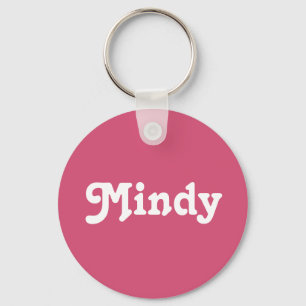 Llavero Mindy de la cadena de claves