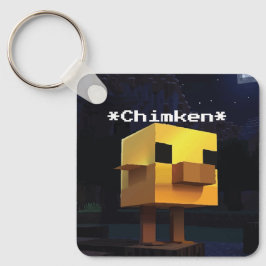 Llavero Minecraft Chimken (Personalized)