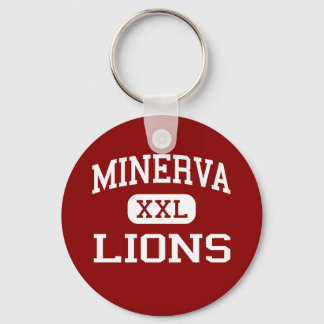 Llavero Minerva - Leones - Escuela Secundaria - Minerva Oh