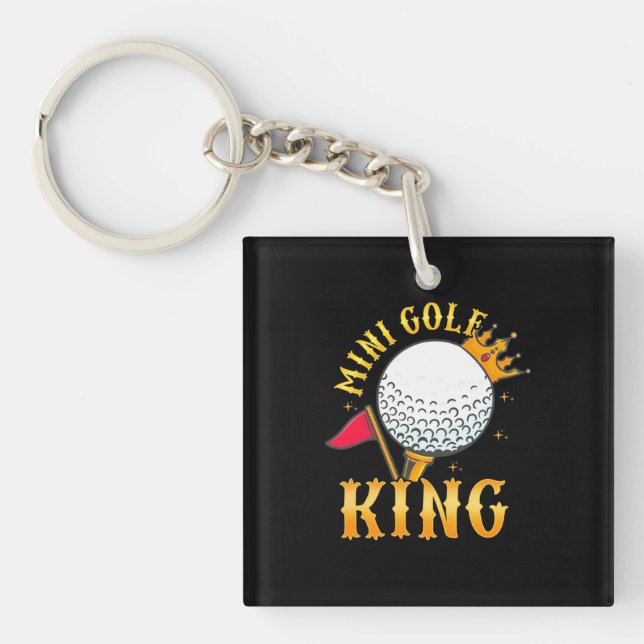 Llavero Mini Golf King (Frente)