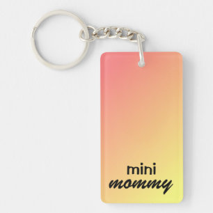 Llavero "mini mamá" Agregar foto y nombre del niño