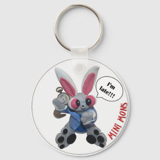 Llavero Mini Mons "I'm LATE"