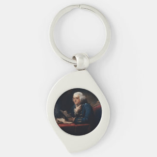 Llavero Miniatura del retrato, Benjamin Franklin Padre fun