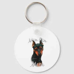 Llavero Miniatura Pinscher (blk) Mamá 2