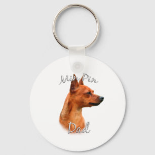 Llavero Miniatura Pinscher (óxido) papá 2