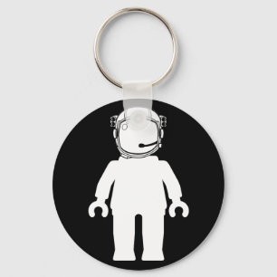 Llavero Minifig de astronauta estilo banksy