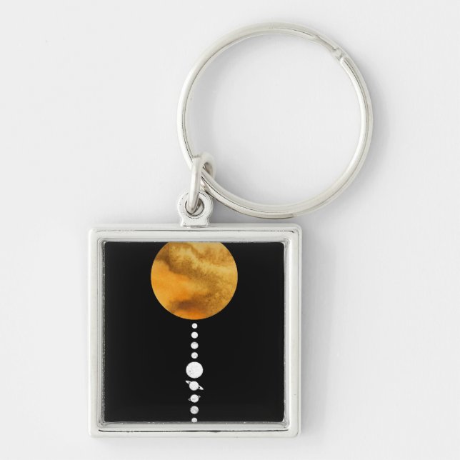 Llavero Minimal Solar System (Frente)
