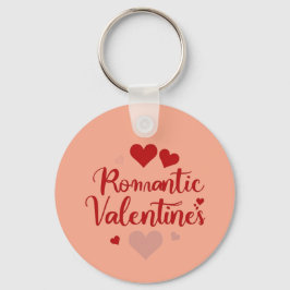 Llavero Minimal Valentine’s Day Love Typography Design | R