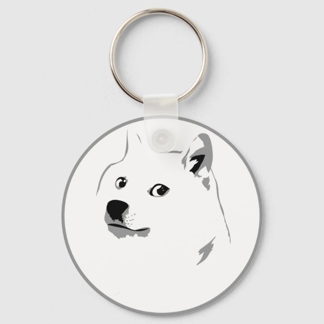 Llavero Minimalist dogecoin keyfob (Anverso)