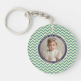 Llavero Minimalistic Birthday Gift Ideas Stripe Pattern