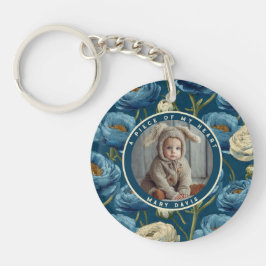 Llavero Minimalistic Birthday Gifts Ranunculus Floral