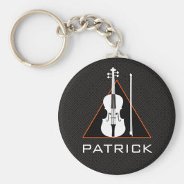 Llavero Mínimo espacio negativo para violín Violinista mod