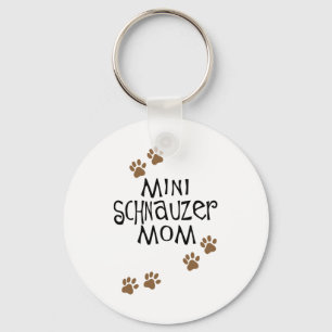 Llavero Ministra Schnauzer Mom