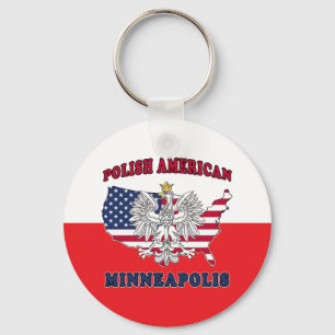 Llavero Minneapolis Minnesota Polaco