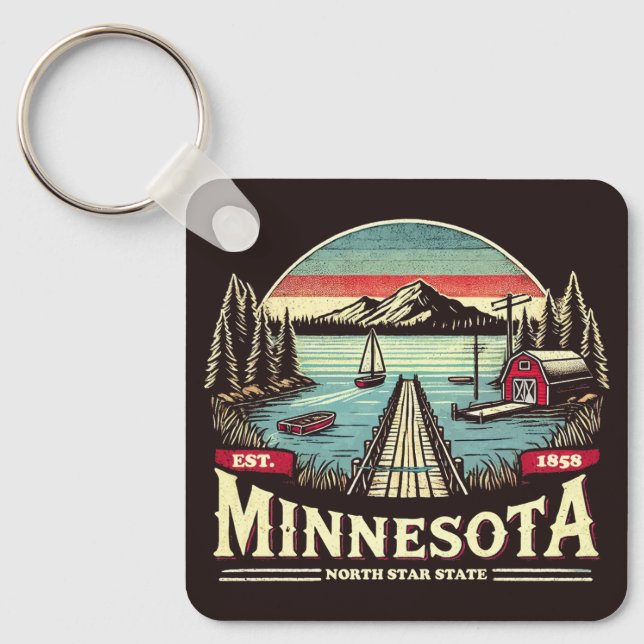 Llavero Minnesota (Anverso)