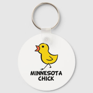 Llavero Minnesota Chick Keychain