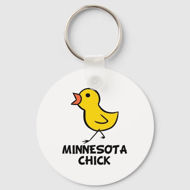 Llavero Minnesota Chick Keychain (Anverso)