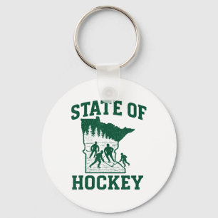 Llavero Minnesota - Estado de Hockey _1