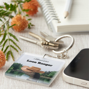 Llavero Minnesota Loon Ranger Acrylic Keychain