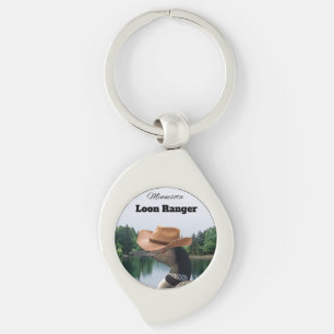 Llavero Minnesota Loon Ranger Keychain Metalizado