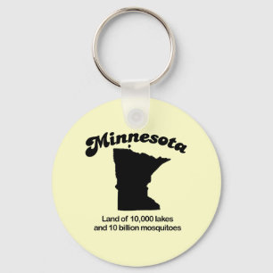 Llavero Minnesota Motto - Tierra de 10.000 lagos