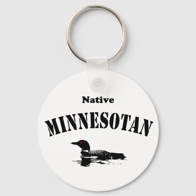 Llavero Minnesotan nativo (Anverso)