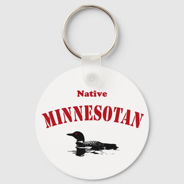 Llavero Minnesotan nativo (Anverso)
