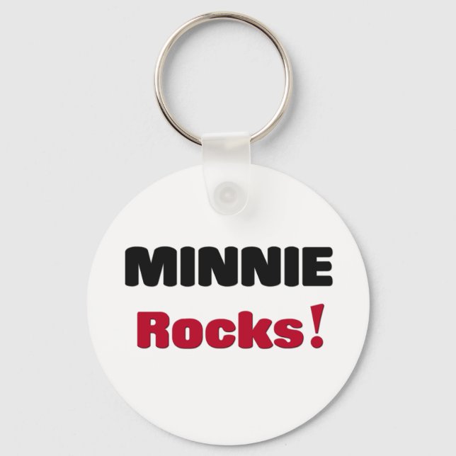 Llavero Minnie Rocks (Anverso)