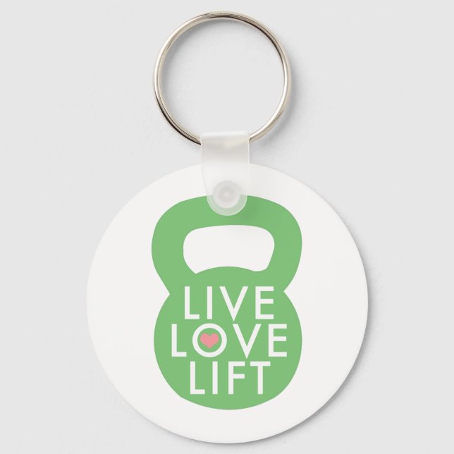 Llavero Mint "Live Love Lift (Anverso)