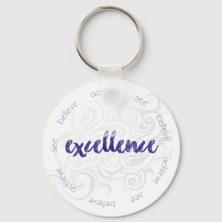 Llavero ¡Mira, Cree, Alcanza La Excelencia!