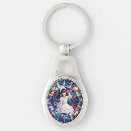 Llavero Mirabella in Prism Light – Kaleidoscope Metal 