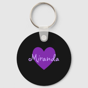 Llavero Miranda en morado