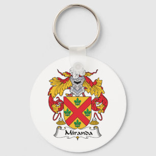 Llavero Miranda Family Crest