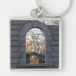 Llavero Mirando hacia