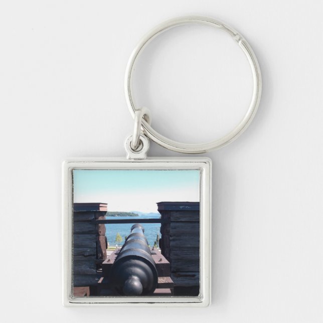 Llavero Mirando hacia abajo el barril