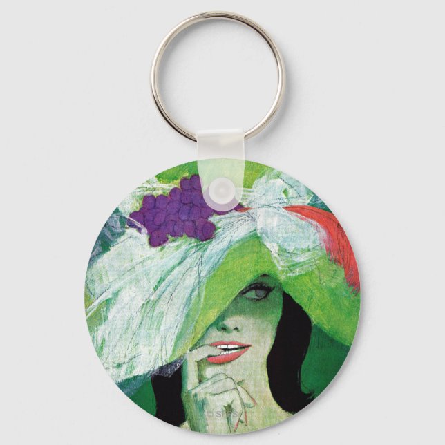 Llavero Mirando hacia otro lado (Anverso)