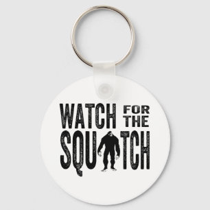 Llavero Mire para el Squatch - Bigfoot divertido