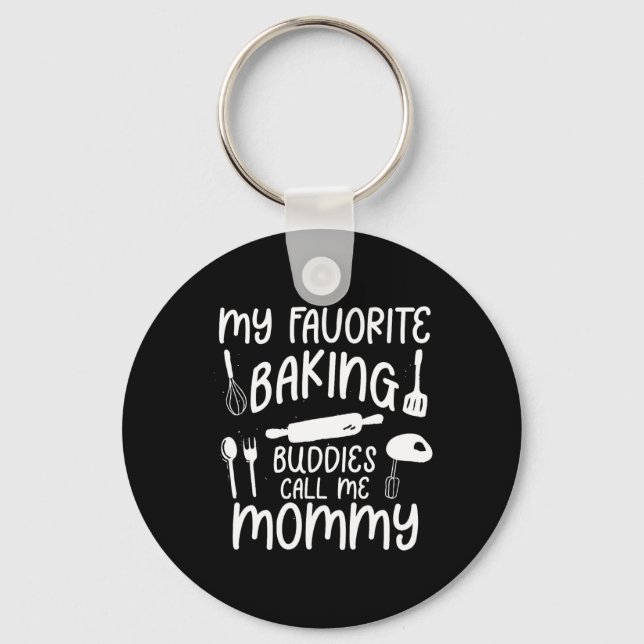 Llavero Mis amigos favoritos me llaman mamá Family Co (Anverso)