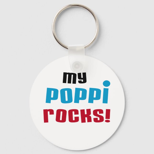 Llavero Mis camisetas y regalos Rocks Poppi (Anverso)