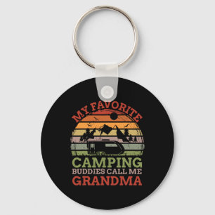 Llavero Mis compañeros de camping favoritos me llaman abue