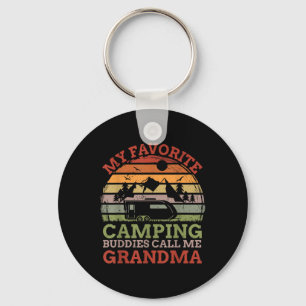 Llavero Mis compañeros de camping favoritos me llaman abue