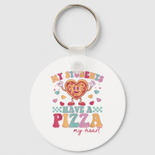 Llavero Mis Estudiantes Tienen Una Pizza De Mi Maestro De