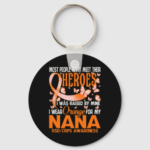 Llavero Mis Héroes Llevo Naranja Para Mis Crps Nana Rsd Co