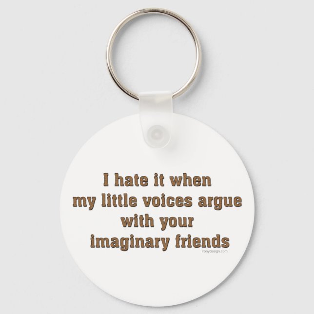 Llavero Mis pequeñas voces (Anverso)