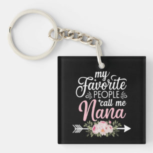 Llavero Mis personas favoritas me llaman Nana Día de las M