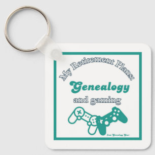 Llavero Mis planes de jubilación: genealogía y juegos