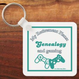 Llavero Mis planes de jubilación: genealogía y juegos