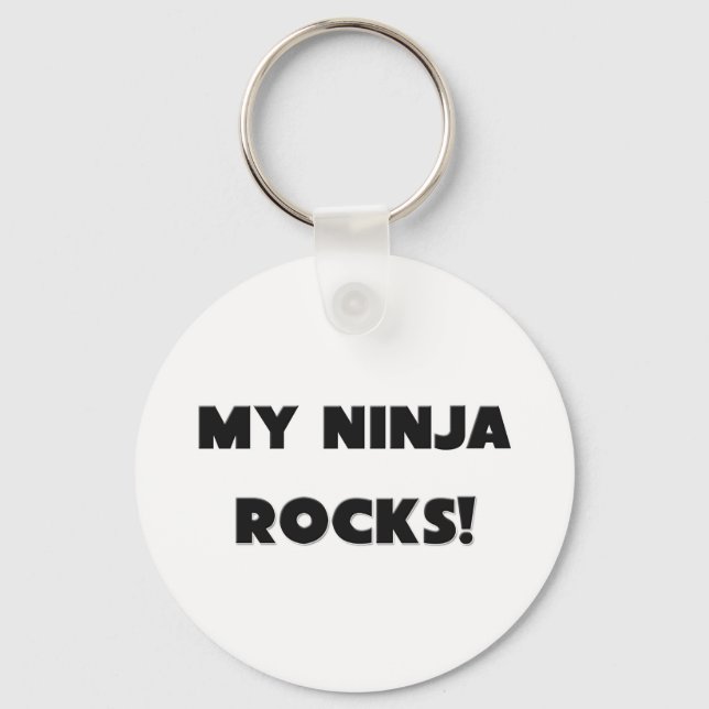 Llavero ¡MIS ROCAS DE Ninja! (Anverso)