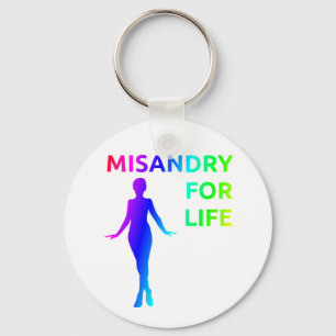 Llavero "Misandry for Life" keychain