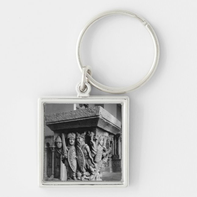 Llavero Misericordia contra avaricia (Frente)